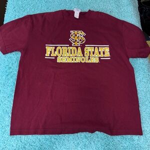 Vintage Florida State Seminoles Foot Locker Maroon‎ T Shirt Mens Size Medium